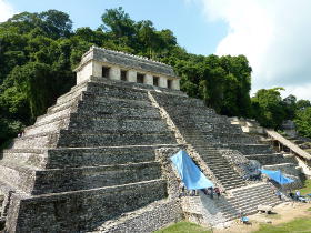 Palenque - Templo de las Inscripciones