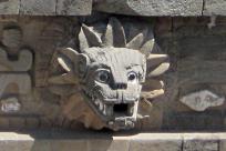 El templo de Quetzalcatl